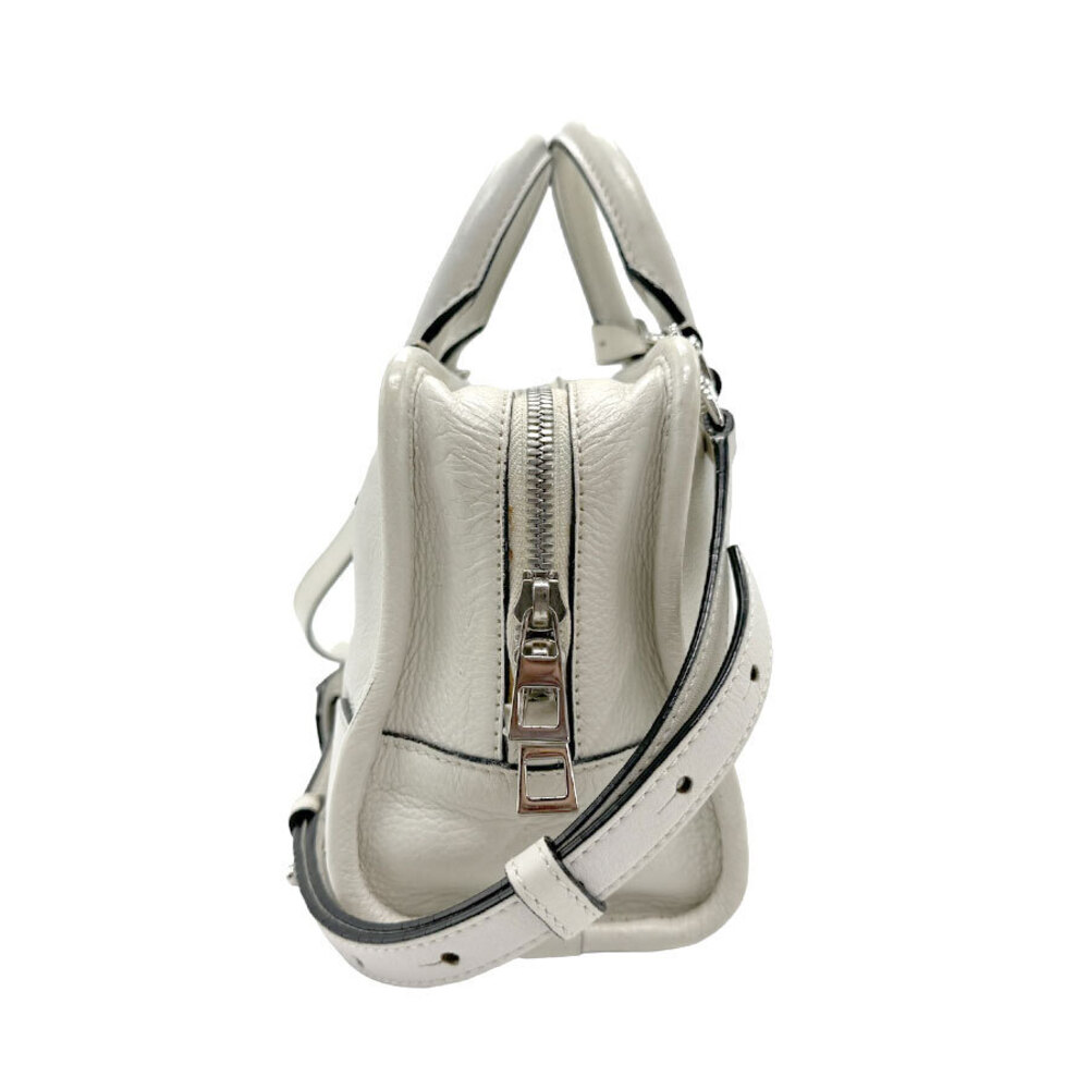 Loewe bag white crossbody off Amazona silver shoulder leather